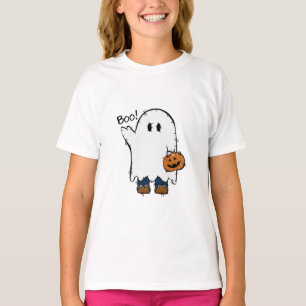 T-shirt do fantasma da doçura ou travessura