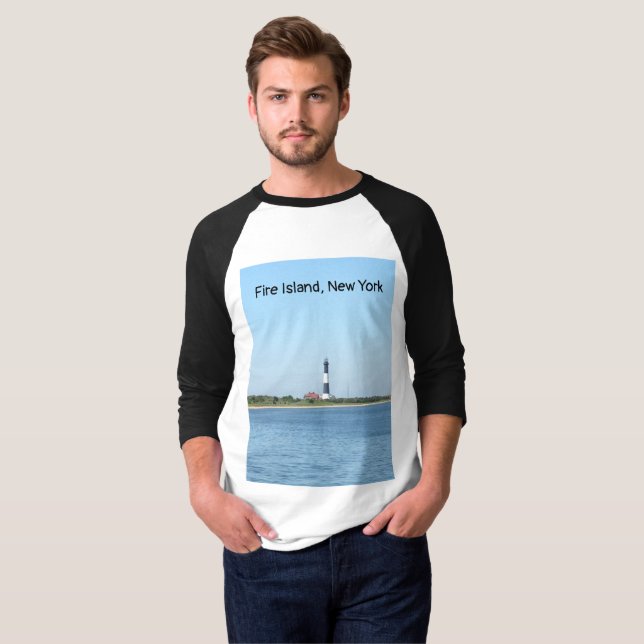 T-shirt do farol da ilha do fogo (Frente Completa)