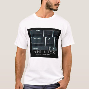 T-shirt do fechamento de bonés