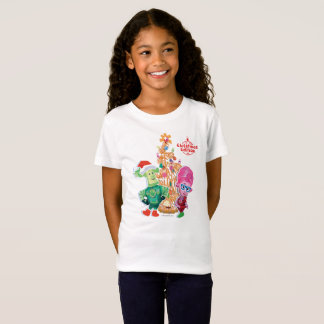 T-shirt do feriado de inverno de Papus e de Masiya