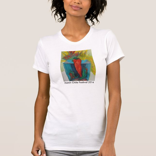 T-shirt do festival do Chile do portal (Frente)