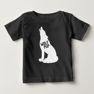 T-shirt do filhote de cachorro de lobo