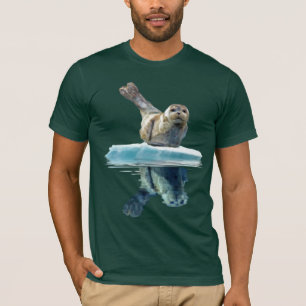 T-shirt do FILHOTE DE CACHORRO de SELO do PORTO