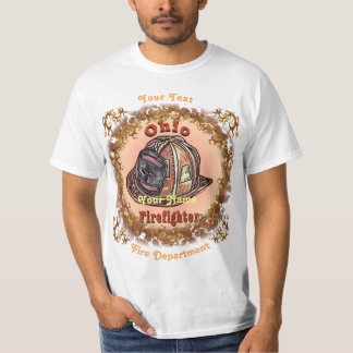 t-shirt do Firefighter de Ohio