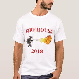 T-shirt do Firehouse dos homens