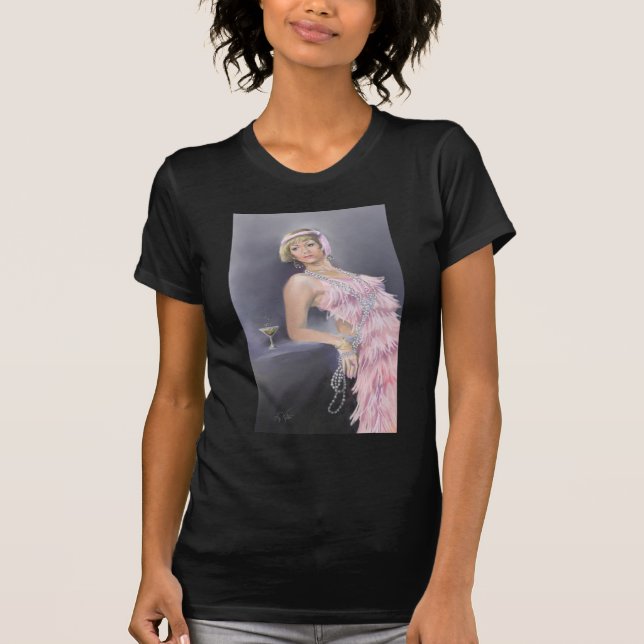 T-shirt do Flapper da primavera (Frente)