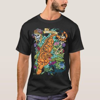 t-shirt do flash do tatuagem 83-TIGER