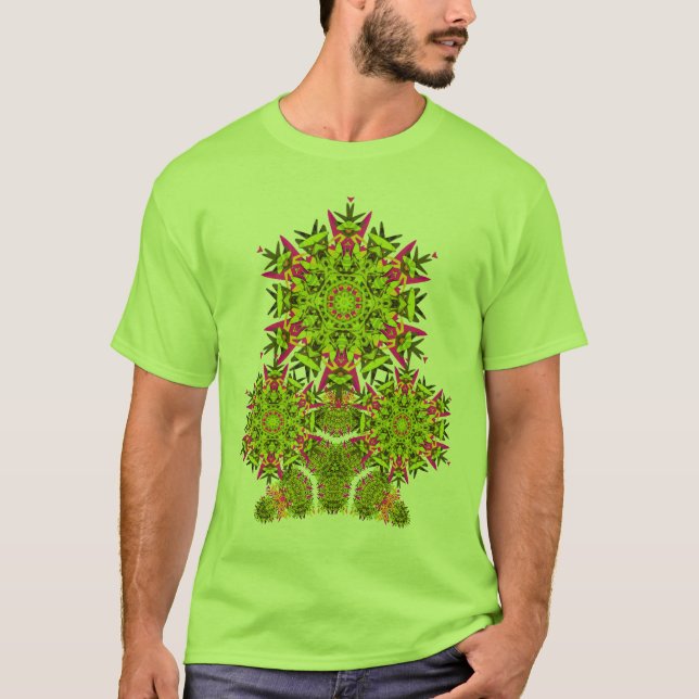t-shirt do fractaltree (Frente)