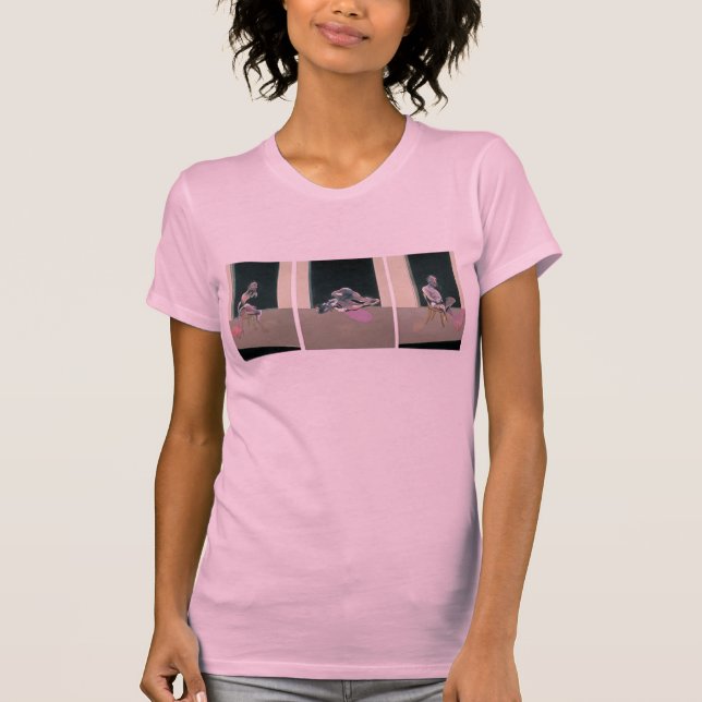 t-shirt do Francis Bacon das mulheres (Frente)