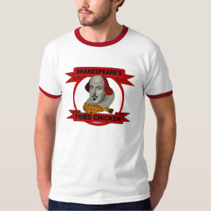 T-shirt do frango frito de Shakespeare