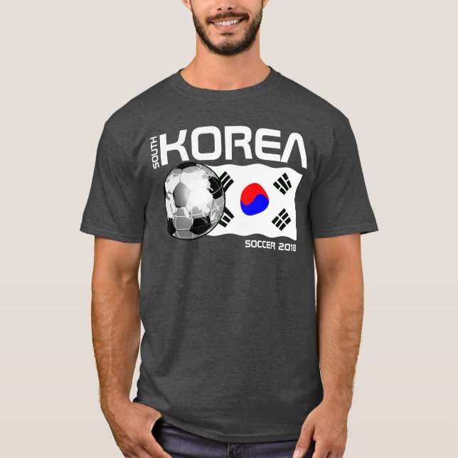 T-Shirt do Futebol da Coreia do Sul (Frente)