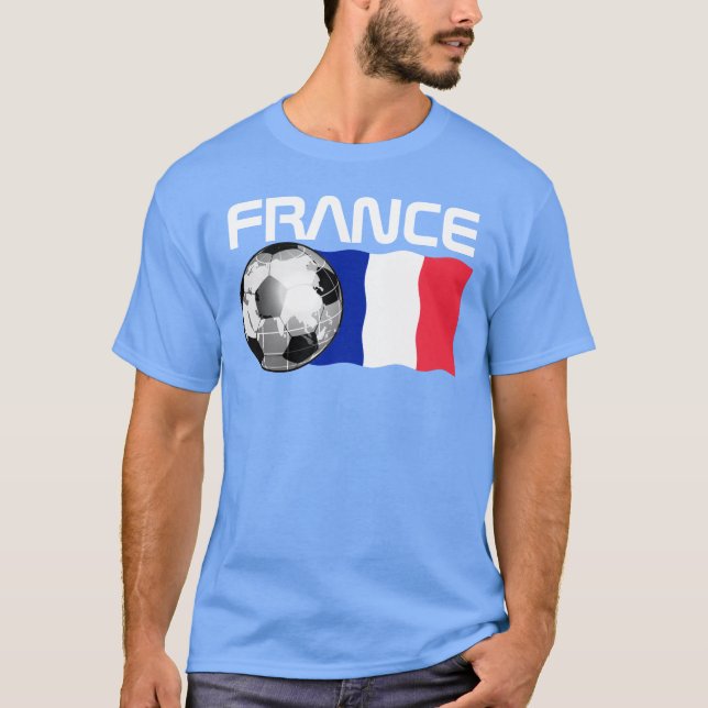 T-Shirt do Futebol da França (Frente)