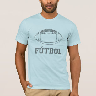 T-shirt do futebol de Fútbol
