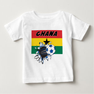 T-shirt do Futebol de futebol do Gana