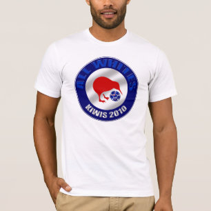 T-shirt do futebol de Nova Zelândia
