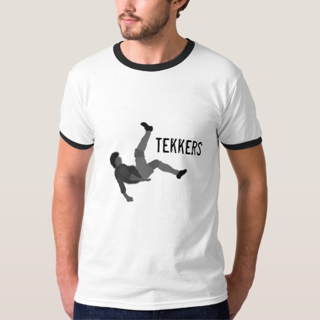 T-shirt do futebol de Tekkers! (Frente)