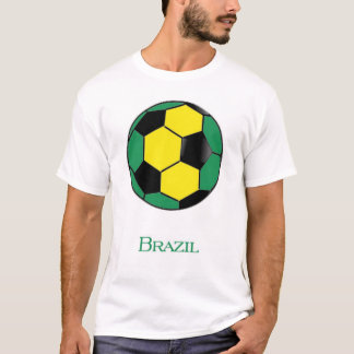 T-shirt do futebol do campeonato do mundo de