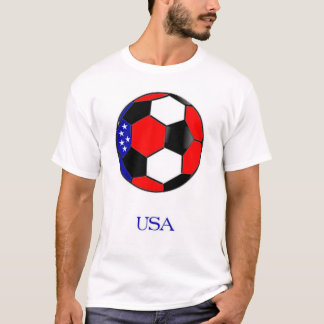 T-shirt do futebol dos EUA