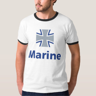 T-shirt do fuzileiro naval de Deutsche