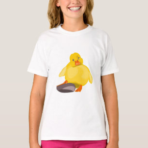 T-Shirt do Garoto de Pato Amarelo