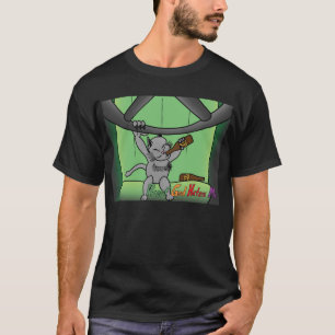T-shirt do gatinho do deus de DWI