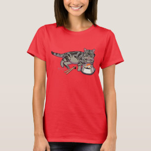 T-shirt do gatinho do hipster (sem texto)