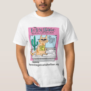 T-shirt do gato do gatinho do perito em software