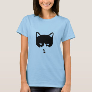 T-shirt do gato do smoking