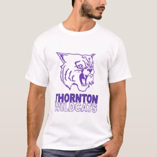 T-shirt do gato dos Wildcats de Thornton