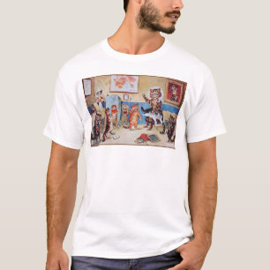 T-shirt do gato: Gatos engraçados