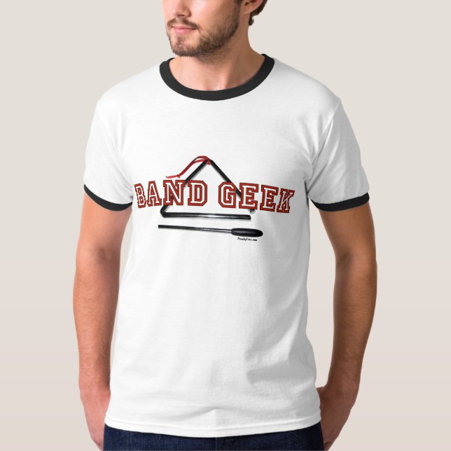 T-shirt do geek da banda (Frente)