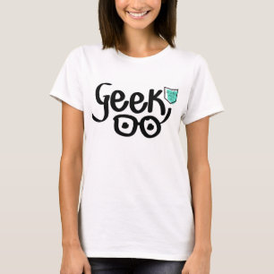 T-shirt do geek das mulheres