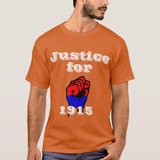 T-Shirt do Genocídio Armênio (Frente)