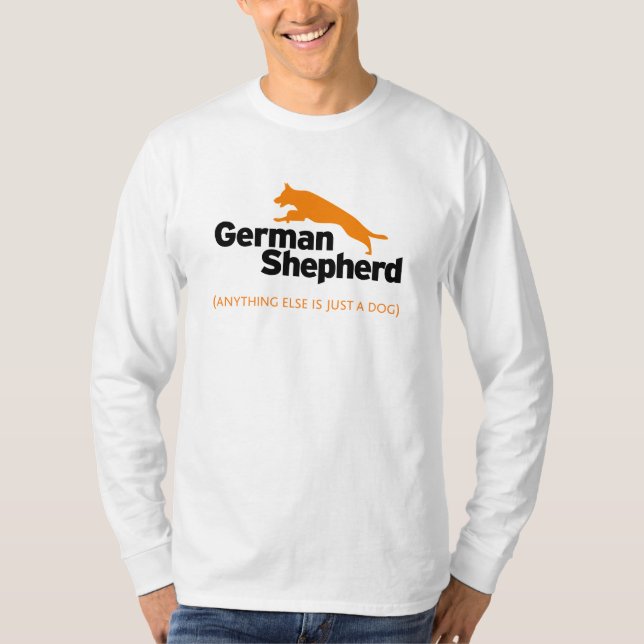 T-shirt do german shepherd (Frente)