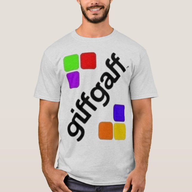 t-shirt do giffgaff (Frente)
