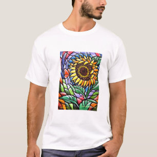T-shirt do girassol - beleza de 281 girassóis
