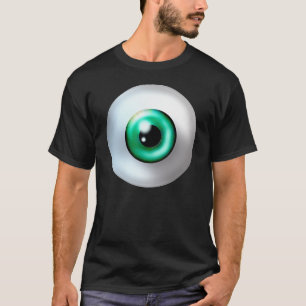 T-shirt do globo ocular