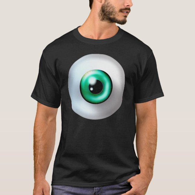 T-shirt do globo ocular (Frente)