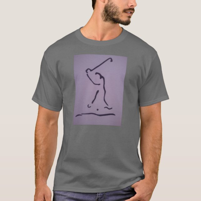 T-shirt do golfe (Frente)