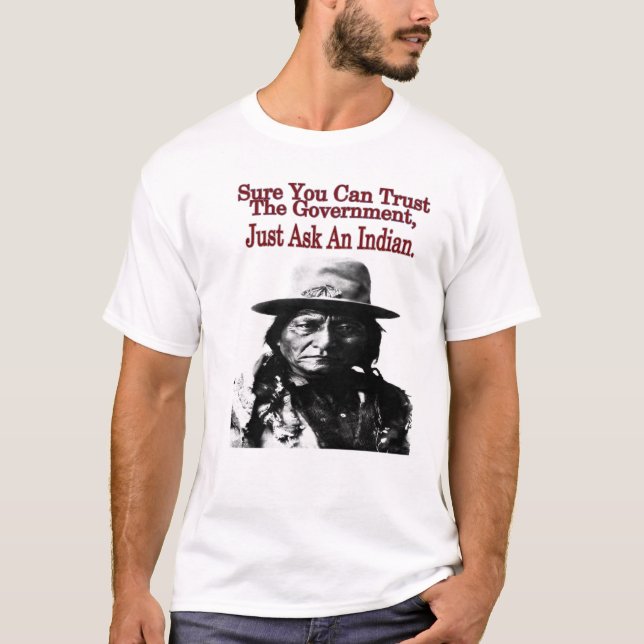 T-shirt do governo da confiança (Frente)