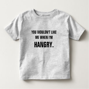 T-shirt do gráfico da criança de Hangry