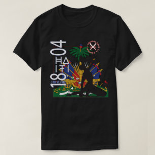 T-shirt do gráfico da independência de Haiti