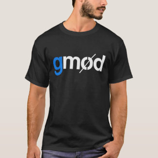 T-shirt do gráfico de Gmod