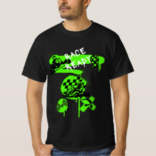 T-shirt do Grafite "Race Ready" da Go Kart Racing