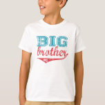 T-Shirt do Grande Irmão<br><div class="desc">Esta não é a sua camiseta do irmão mais velho. Esta camiseta esportiva simplesmente diz, "Big Brother #1". Esta camisa está disponível em uma variedade de estilos e tamanhos para crianças pequenas, crianças, crianças grandes e muito mais!</div>