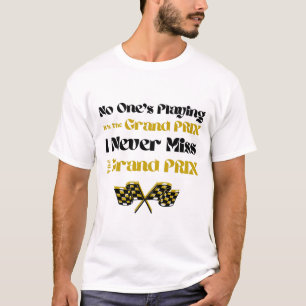 T-shirt do grande Prêmio