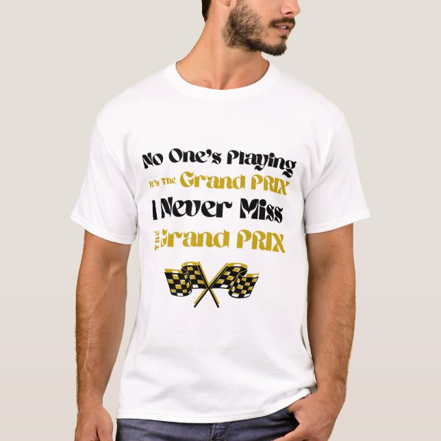 T-shirt do grande Prêmio (Frente)