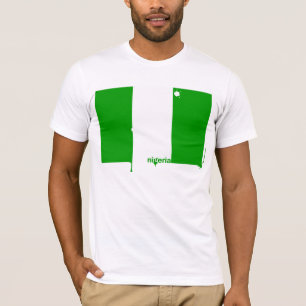 T-shirt do Grunge de Nigéria