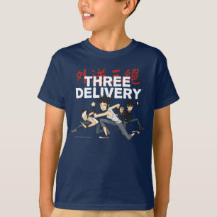T-shirt do grupo de três Delivery™