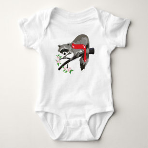 T-shirt do guaxinim da aposta de Aleph do hebraico